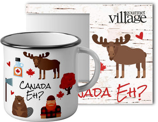 Mug Ceramic Moose Bear Maple Lumberjack