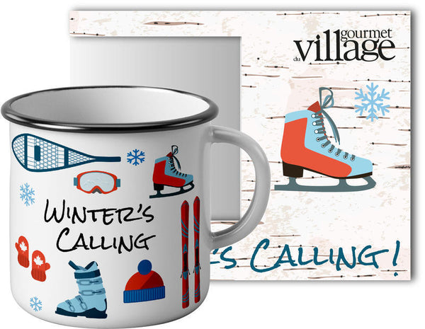 Mug Ceramic Hockey Ski 