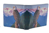 Eagle View On Top of The Mountain Billfold Wallet