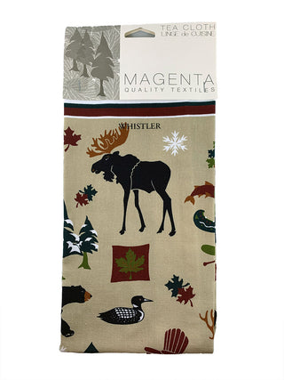 Tea Towel Canadian Heritage Wildlife