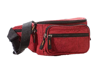 Red  Fanny Pack