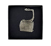 Ornament Gondola Pewter 