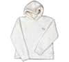 Cream Color  Ladies Whistler  Embroidered  Teddy Fleece Hooded Sweater
