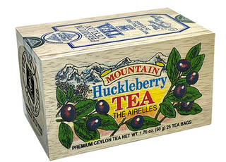 Huckleberry Tea in Wood Box