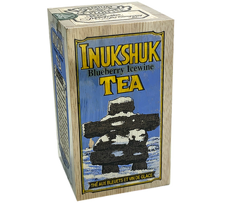 Blueberry Tea in Inukshuk Wood Box