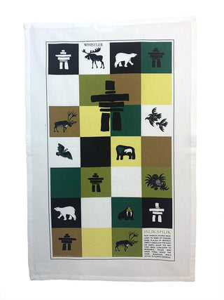 Canadiana Linen Tea Towel