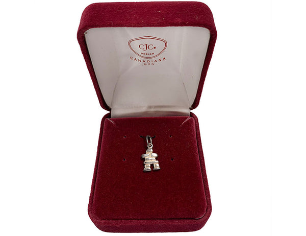Charm Inukshuk Sterling Silver