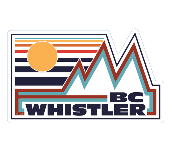 Whistler BC  Bumper Sticker