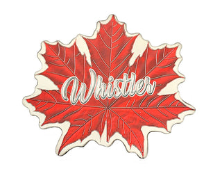 Foil Maple Leaf Magnet