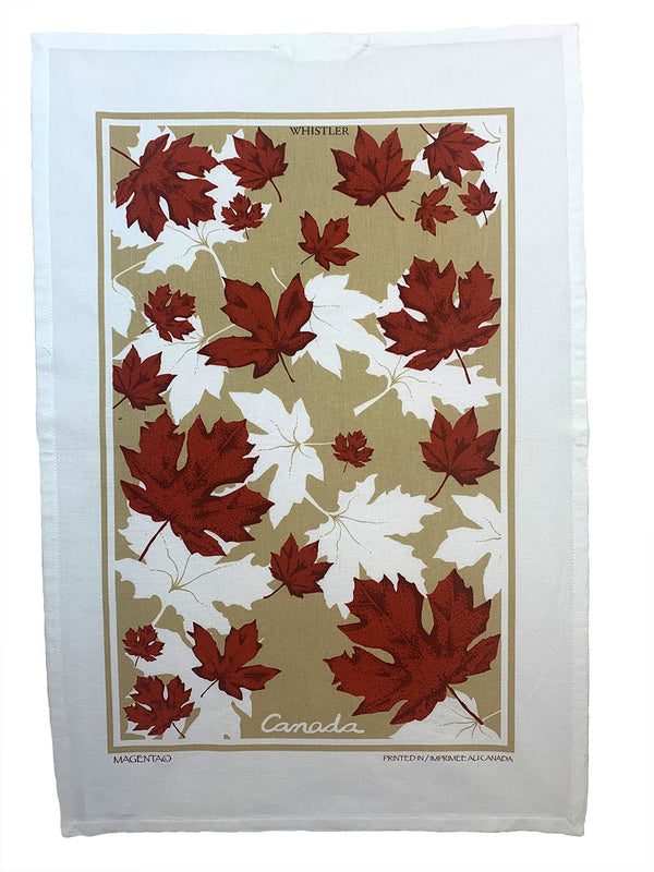 Canadiana Linen Tea Towel