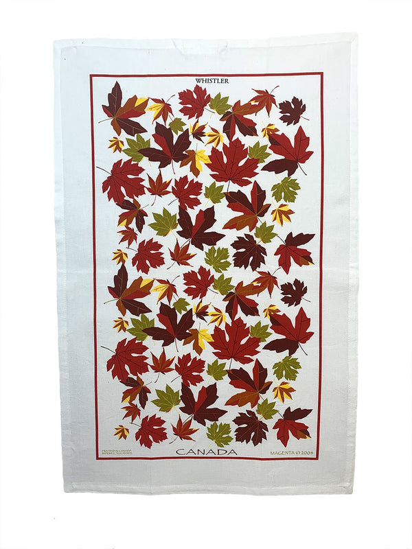 Canadiana Linen Tea Towel