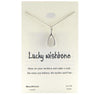 Lucky Wishbone Charmed Necklace
