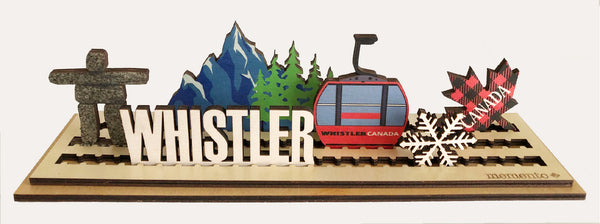 Wooden Cut-outs Whistler Icons Collection