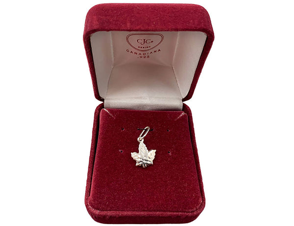 Charm Maple Leaf Sterling Silver