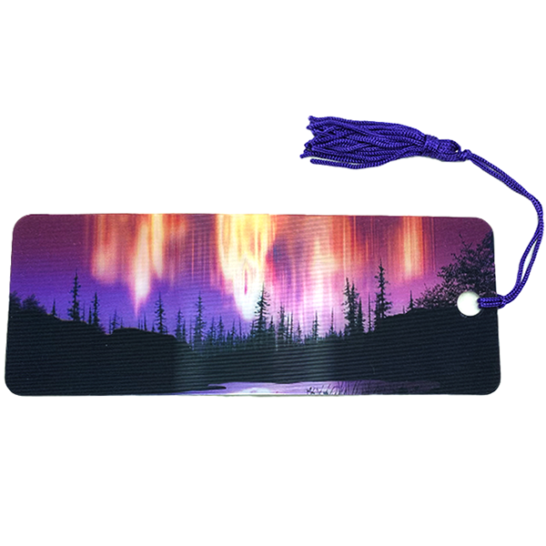  Northern Lights 3D Bookmark with Tassel 