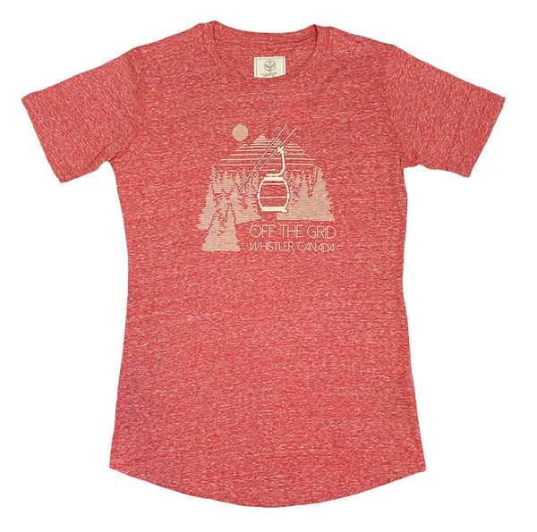 Off the Grid Red Tee