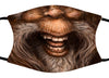 15cm x 12cm Sasquatch Snout and Grinning Face Mask