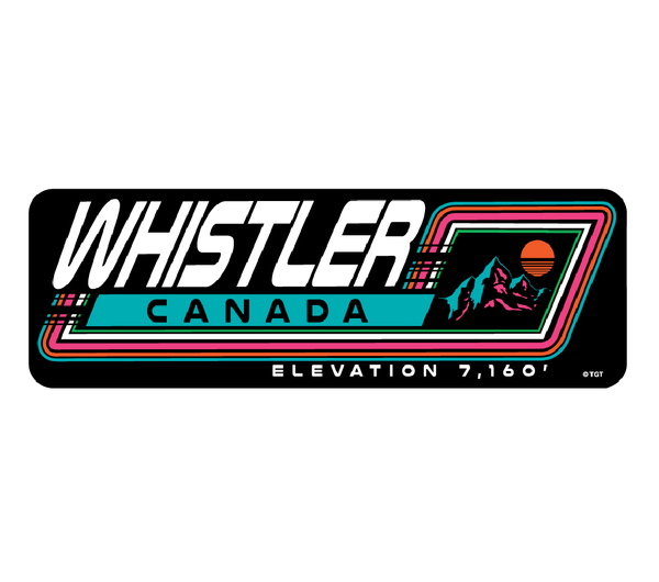 Whistler  Canada Bumper Sticker