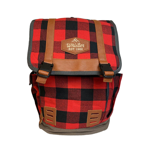 Plaid Whistler Backpack