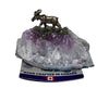 Amethyst Cluster with Moose