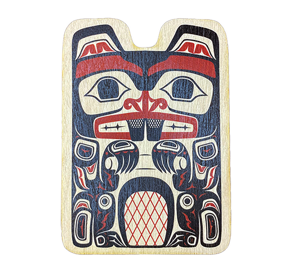 Haida Beaver Wood Sticker