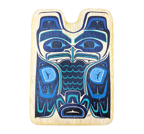 Haida Eagle  Wood Sticker