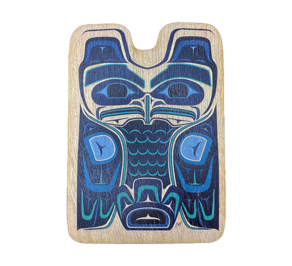Haida Eagle Wooded Wall Plaque 5