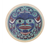 Haida Moon Wood Sticker