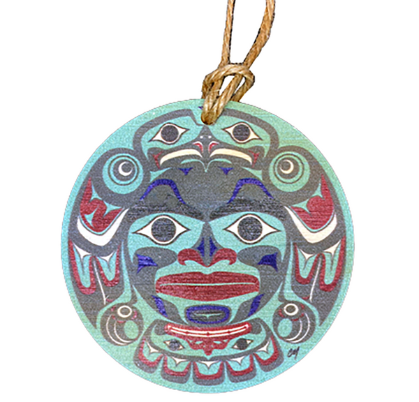 Haida Moon Ornament 