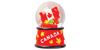 Magnetic Snow Globes