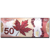 Canadian Dollar Bill Magnet