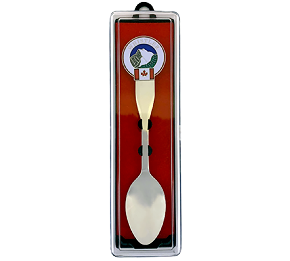 Whistler Souvenir Spoon Carlbergs Gift Shop
