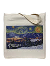 Starry Night Whistler Version Tote Bag