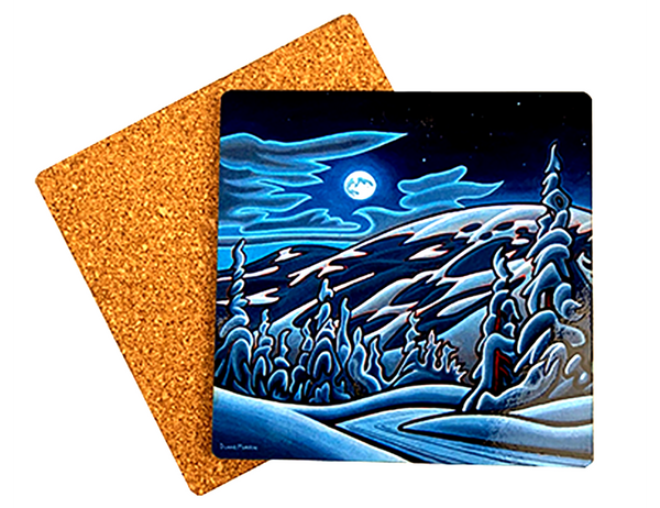 Whistler Art  Coaster Set by Duane Murrin
