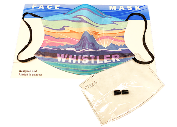 Novelty Non-Medical Mask with Charcoal Filters and Ear Adjustoer 