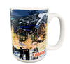 Whistler Village Nighttime in Winter Tall Mug