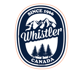 Whistler Canada Since  Bumper Sticker