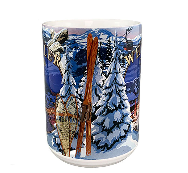 Whistler Village in Winter Tall Mug