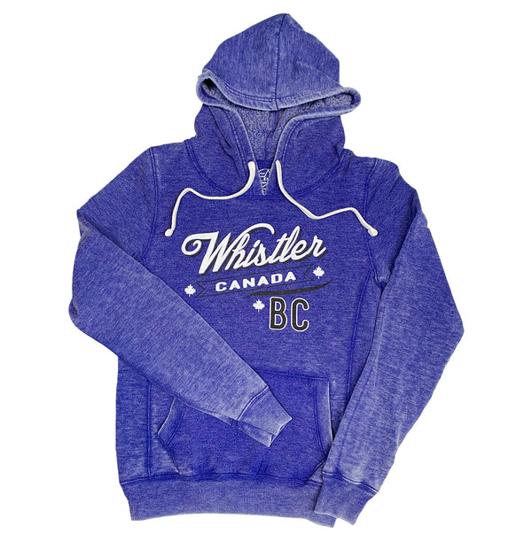 Ladies Royal Blue Distressed  Fabric 