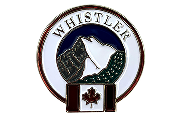 Whistler Circle Pin
