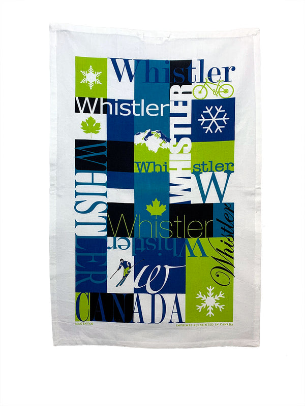 Canadiana Linen Tea Towel