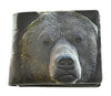Bear Face  Billfold Black  Wallet