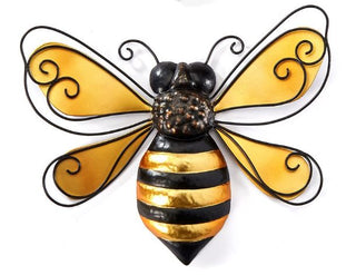 Small Metal Bee Wall Decor