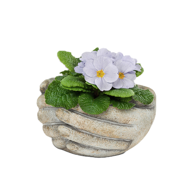 Cupping Hands Planter