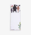 Racoon Bear and Moose in Nature Magnetic Notepad