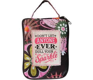 Foldable Floral Shopping Bag Sparkle